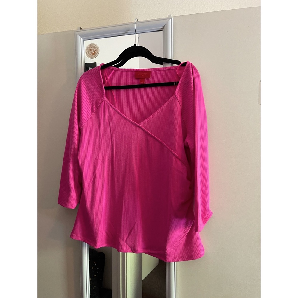 Pink blouse